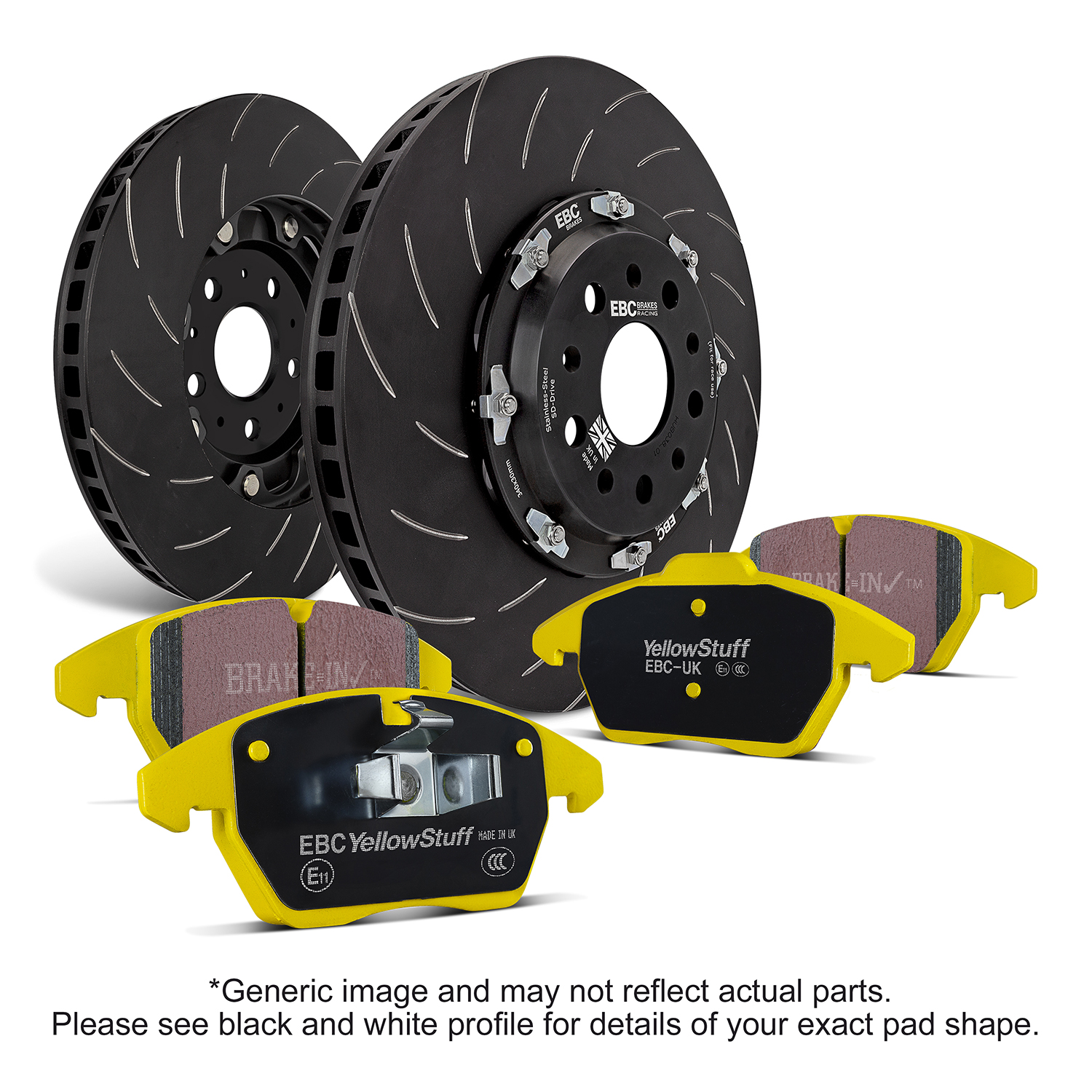 VOLKSWAGEN Golf R Mk7 2.0 Turbo 20152019 Perfect Brakes Discs, Pads