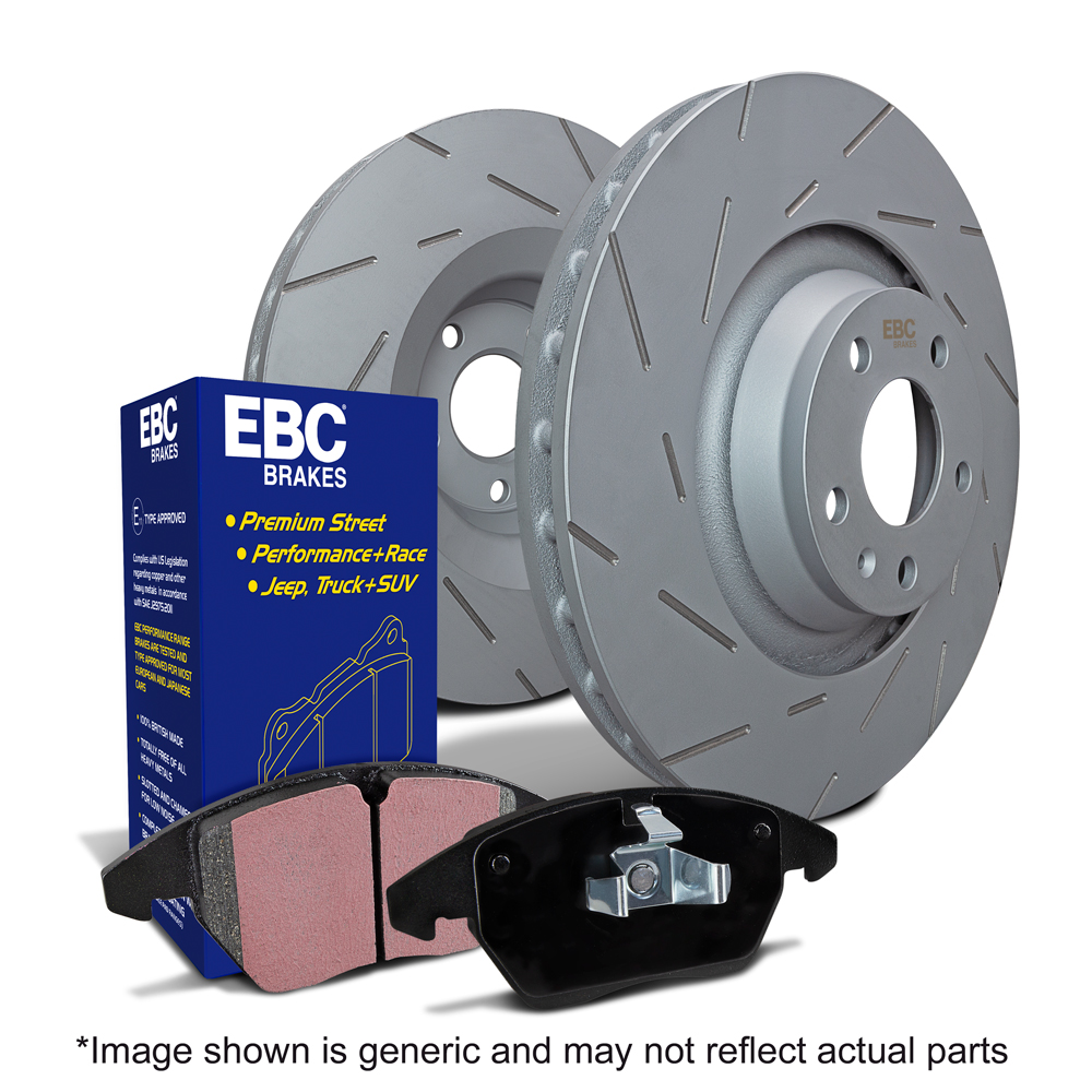 EBC Brakes Pad and Rotor Kit (DP21409 & USR621)