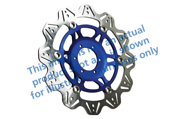 EBC Brakes® Vee-Series Sport Bike Disc (Blue Hub)