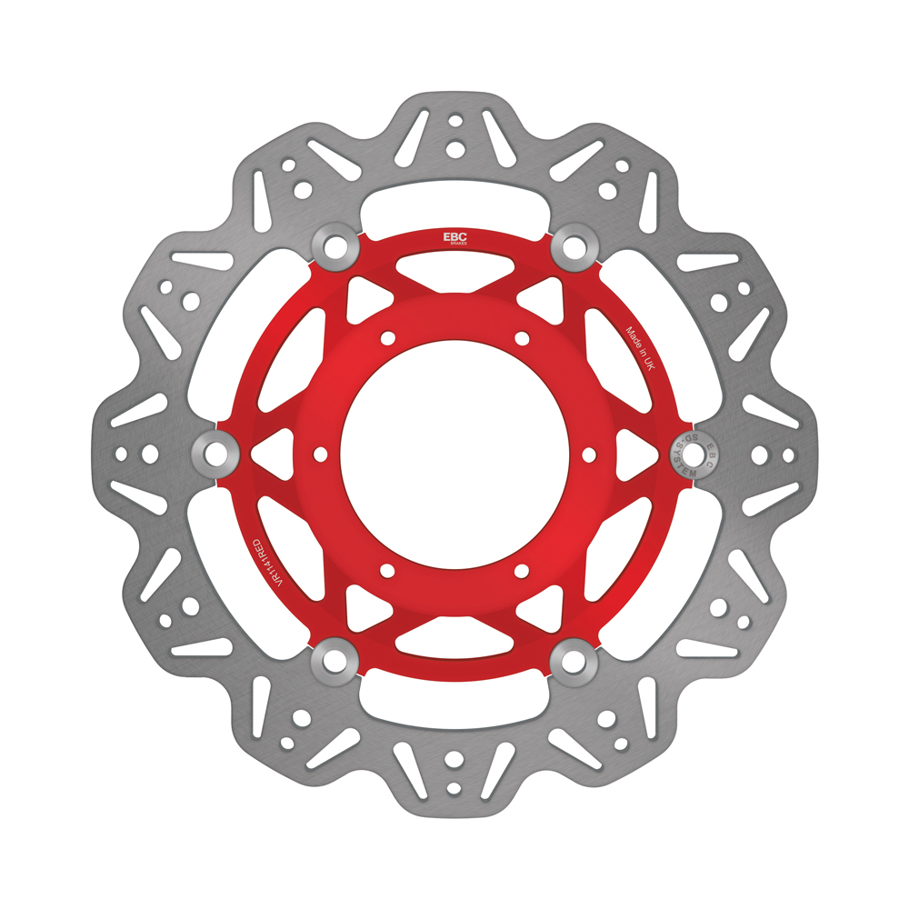 EBC Brakes® Vee-Series Sport Bike Disc (Red Hub)